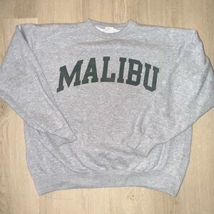 Gray Malibu Sweatshirt